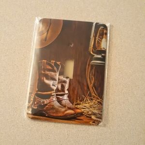New south western theme switchplate cover